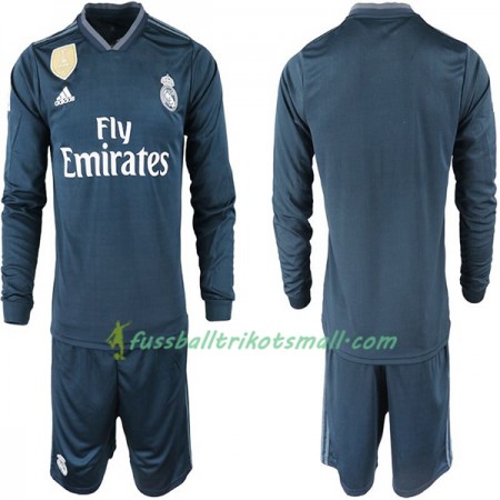 Fußballtrikots Real Madrid Kinder 2018-2019 Langarm Auswärts-trikot kaufen